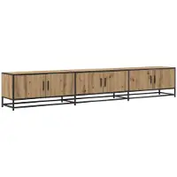vidaXL TV Eenheden 240 x 35 x 41 cm Artisan Eiken Bewerkt hout
