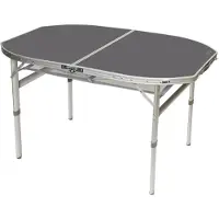 Bo Camp - Tafel - Ovaal - Koffermodel - 120x80 cm