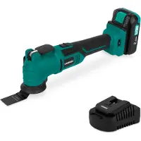 Vonroc Accu Multitool 20V | Incl. 2.0Ah accu en snellader