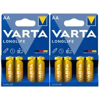 Varta 2x Longlife Aa Blister 4 Stuks