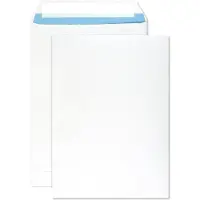 Netuno Akte enveloppen A5 - zonder venster - C5 - 162 x 229 mm - 500 stuks - zelfklevend met plakstrip - 90 gram - Wit -