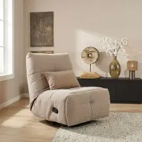 Starfurn - Fauteuil Lazy - Taupe - 103x82x96 cm