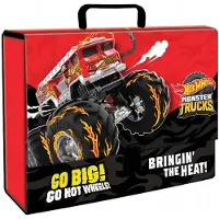 Hot Wheels Brede A4 XL Aktetas met Handvat