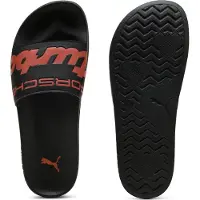 Puma Porsche Legacy Leadcat 2.0 slippers uniseks, Zwart, Maat 44,5