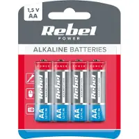 Maxell Alkaline batterijen Rebel, 4 stuks, model Lr6, artikelnummer 4Szt0061B