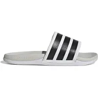 Adidas Muiltjes 'ADILETTE COMFORT 2.0' zwart / wit