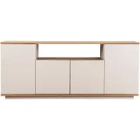 CALICOSY Buffet met 4 deuren en 1 centrale niche l180 cm arista