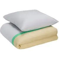 Hubsch Blokbedlinnen 60/200 Beige/Multicolour