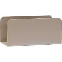 Hubsch - Clutch Magazine Holder - Sand - 15x7xh7cm