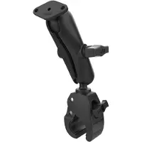RAM Mount Tough-Claw middelgrote klemhouder met diamantplaatadapter