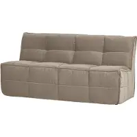 Vtwonen Cluster Eetbankje Met Rugleuning 164 cm - Velvet - Warm Taupe