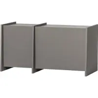 Woood Brock Tv Meubel 102 CM - Essen Fineer - Warmgrijs - 53x102x44