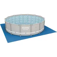 Bestway Grondzeil 488x488cm Blauw blauw Kunststof Zwembad grondzeil
