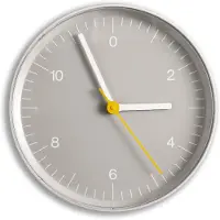 HAY - Wandklok - W26,5 cm - Grijs