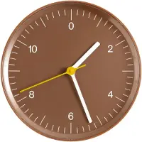 HAY Wall Clock (Recycled) Wandklok Brown