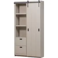 Woood vtwonen Barn Schuifdeurkast - Grenen - Dust - 230x122x37