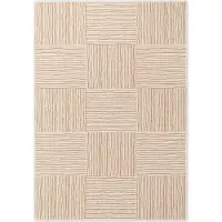Ted Baker Vloerkleed Nightingale Rechthoekig - Jute wit 120