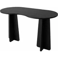 Skye Decor , Infini - Zwart, Bureau, Zwart, 100% melaminecoating, 120 x 60 x 75 cm
