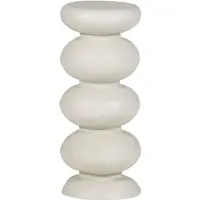 Woood Brilo Bijzettafel - Metaal - Creme - 69x29x29