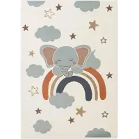 Home Collection Vloerkleed Dreamy Jumbo Rechthoekig - Creme Multicolor