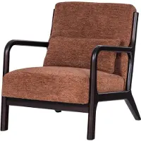 Woood Mark Fauteuil - Chenille - Bruin - 75x67x82