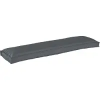 vidaXL Pallet Kussen Set 2 st Oxford Stof Antraciet 150 x 40 x 8 cm