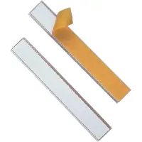 Durable LABELFIX Etikethouder 802019 Klevend Transparant 200 x 20 mm 10 Stuks