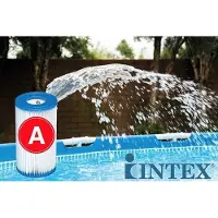 Intex filterpatroon type A voor zwembadonderhoud, geschikt voor zwembaden