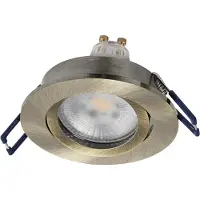 Osram HOMELIGHTING 4058075853539 Plafondspot, LED-plafondspot LED GU10 Brons-groen