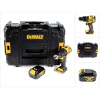 DeWalt DCD 709 NT accu klopboormachine 18V 65Nm+ 1x oplaadbare accu 4.0Ah in TSTAK doos - zonder oplader