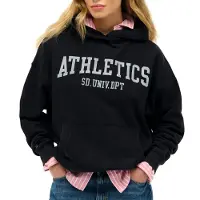 Superdry Sweatshirt 'Athletic Essentials' marine / wit