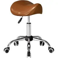 HOMCOM - Woonkamerkruk - Polyurethaan - 52x53x61cm - Bruin