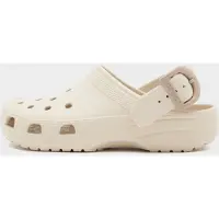Crocs Classic Clog Buckle Dames - Beige- Dames, Beige