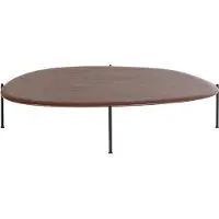 Woood Kota Salontafel - MDF/Fineer - Bruin - 26x121x97