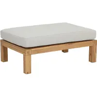 Vtwonen Relax Tuin Hocker/ Bijzettafel - Acaciahout - Naturel/ Zand - 40x90x60