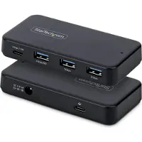 StarTech.com 4-Port USB-C en USB-A Hub, 5Gbps, Self Powered, 2-in-1 USB-C en USB-A Host Kabel, 1x USB-C en 3x USB-A (1x BC 1.2), Inclusief 36W Power Adapter