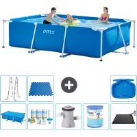 Intex Rechthoekig zwembad - 300x200x75 cm - 9-delig - Model S40218