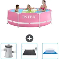 Intex Framezwembad, rond - 244x76 cm - 4-delig, model SCB79