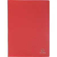 Exacompta Showalbum 85105E A4 Rood hoezen 8 Stuks