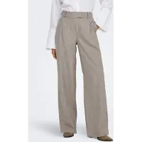 ONLY Bandplooibroek 'ONLLinda' taupe