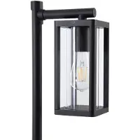 LUCANDE Buitenverlichting , Siveta, dimbare, Zwart, Terras, Aluminium, Modern