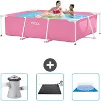 Intex Rechthoekig zwembad - 220x150x60 cm - 4-delig - SCB79