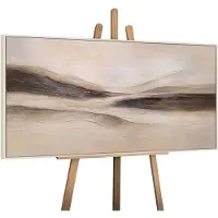 YS Canvas schilderij handgeschilderd trail of wind abstract – -Art Gallery – Luxe wanddecoratie voor woonkamer – Modern schilderij voor slaapkamer en hal