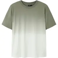 LMTD Shirt olijfgroen / wit