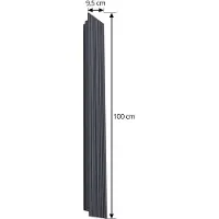 LUCANDE Buitenverlichting , Melira, Zwart, Terras, Aluminium, Modern