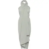 Knit Factory Liv Pareo - XL Sjaal - Sarong - Stranddoek - Strandlaken - Strandjurk voor Dames - Olive Mist - Groen - Duurzaam & Milieuvriendelijk - 100% Biologisch katoen