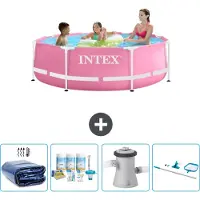 Intex Framezwembad, rond - 244x76 cm - 5-delig, model SCB7