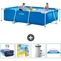 Intex Rechthoekig zwembad - 300x200x75 cm - 5-delig - SCB8