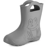 Ladeheid LA-CA-FrogWomen Dames Regenlaarzen - Rubber Laarzen - EVA - Kikker - Grijs - 36/37