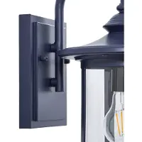 LINDBY Buitenverlichting , Zayn, dimbare, Blauw, Balkon, Aluminium, Antiek
